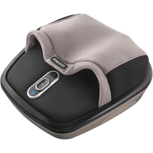 HoMedics - Shiatsu Air Max Foot Massager with Heat - Black-Angle_Standard 