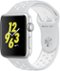 Apple Watch Nike+ 42mm Silver Aluminum Case Pure Platinum/White Nike Sport Band - Silver Aluminum - (2015)-Angle_Standard