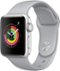 Apple Watch Series 3 (GPS), 38mm Silver Aluminum Case with Fog Sport Band - Silver Aluminum-Angle_Standard 