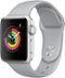 Apple Watch Series 3 (GPS), 38mm Silver Aluminum Case with Fog Sport Band - Silver Aluminum - (2017)-Angle_Standard