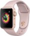 Apple Watch Series 3 (GPS), 38mm Gold Aluminum Case with Pink Sand Sport Band - Gold Aluminum - (2017)-Angle_Standard