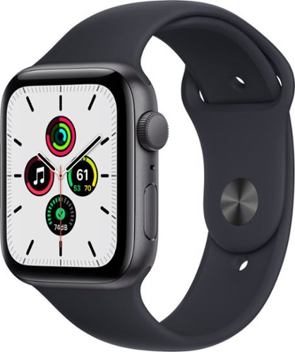Apple Watch SE 1st Generation (GPS) 44mm Aluminum Case with Sport Band - Space Gray