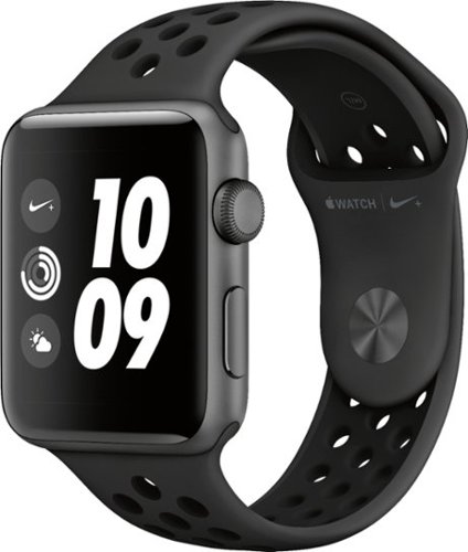  Apple Watch Nike+ Series 3 (GPS) 42mm Space Gray Aluminum Case with Anthracite/Black Nike Sport Band - Space Gray