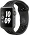 Apple Watch Nike+ Series 3 (GPS) 42mm Space Gray Aluminum Case with Anthracite/Black Nike Sport Band - Space Gray - (2015)-Angle_Standard