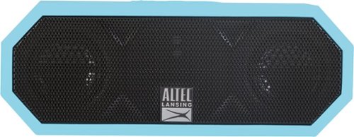 Altec Lansing - The Jacket H2O 3 Portable Bluetooth Speakerphone - Aqua Blue-Front_Standard 