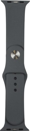  Silicone Watch Band for Apple Watch 42mm - Dark Gray