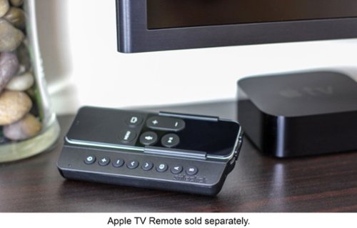 Sideclick Universal Remote Attachment for Apple TV 2nd, 3rd, 4th, and 5th 4K Generation - Black WORLDWIDE DELIVERY