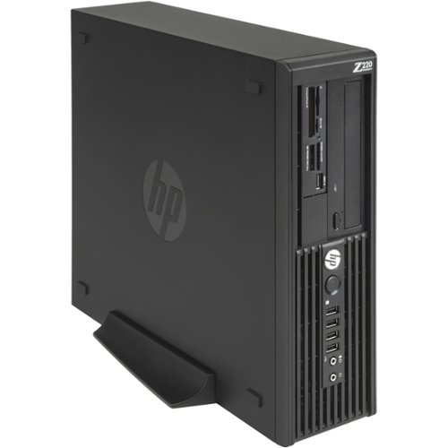HP - Refurbished Desktop - Intel Core i3 - 4GB Memory - 250GB Hard Drive - Black-Front_Standard 