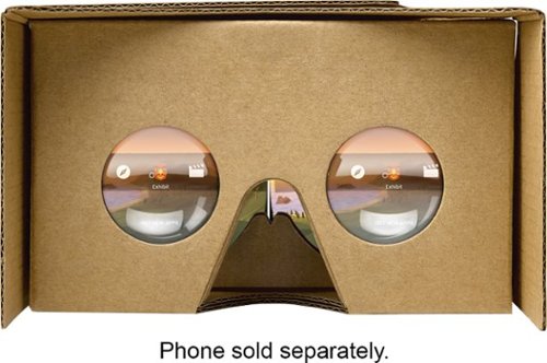  Google - Cardboard Virtual Reality Headset - brown