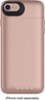 mophie - Juice Pack External Battery Case with Wireless Charging for Apple® iPhone® 7 and 8 - Rose Gold-Front_Standard 