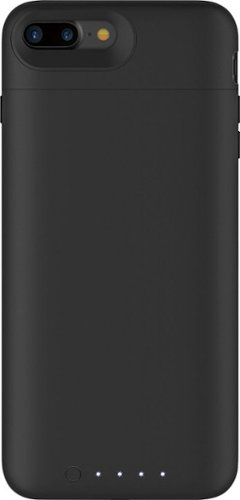  mophie - Juice Pack External Battery Case with Wireless Charging for Apple® iPhone® 7 Plus and 8 Plus - Black