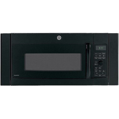 GE - 36" Over-the-Range Microwave Accessory Filler Kit - Black-Front_Standard 