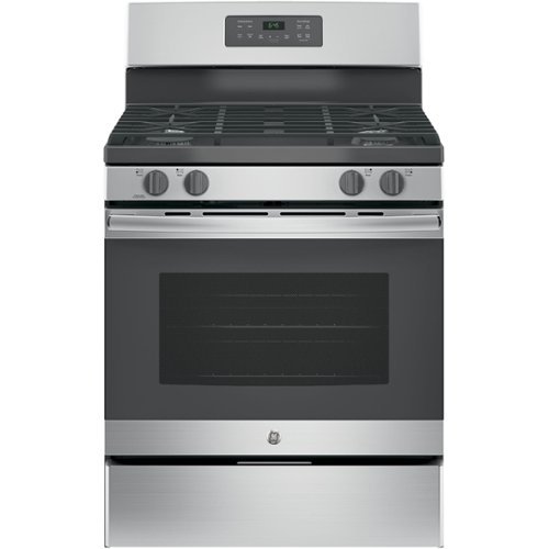 GE - 5.0 Cu. Ft. Self-Cleaning Freestanding Gas Range-Front_Standard 
