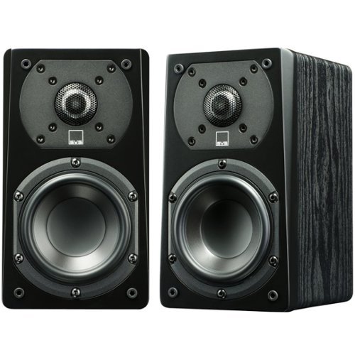 SVS - Prime 4-1/2" Passive 2-Way Speakers (Pair) - Premium black ash