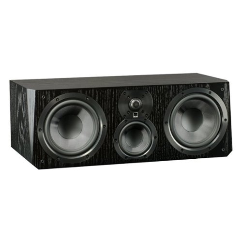  SVS - Ultra Dual 6-1/2&quot; Passive 3-Way Center-Channel Speaker - Black oak