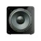 SVS - 12" 500W Powered Subwoofer - Gloss Piano Black-Front_Standard