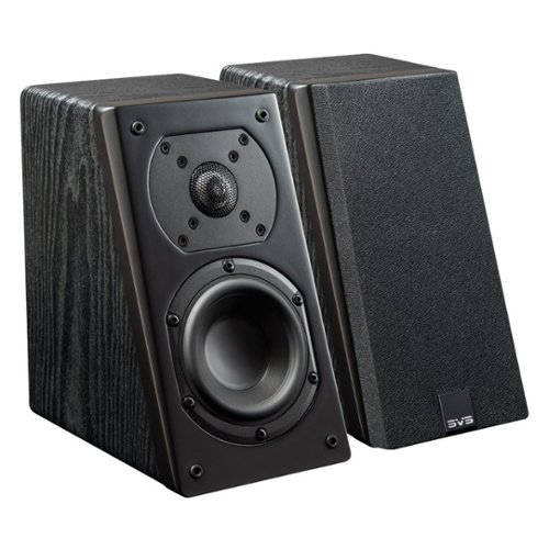 SVS - Prime 4-1/2" Passive 2-Way Speakers (Pair) - Premium black ash