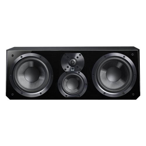 SVS - Ultra Dual 6-1/2" Passive 3-Way Center-Channel Speaker - Piano Gloss Black