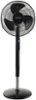 Honeywell - Advanced QuietSet 16" Pedestal Fan - Black-Front_Standard