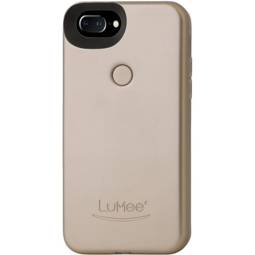 LuMee - Two Illuminated Case for Apple® iPhone® 6 Plus, 6s Plus and 7 Plus - Matte gold