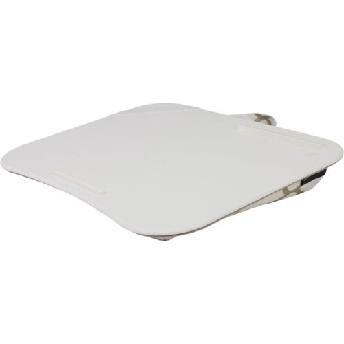 LapGear - XL Designer LapDesk™ - Gold Quatrefoil-Front_Standard 