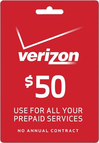  Verizon Prepaid - $50 Prepaid Phone Card