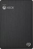 Seagate - Game Drive for Xbox 512GB External USB 3.0 Portable Solid State Drive - Black brush aluminum-Front_Standard