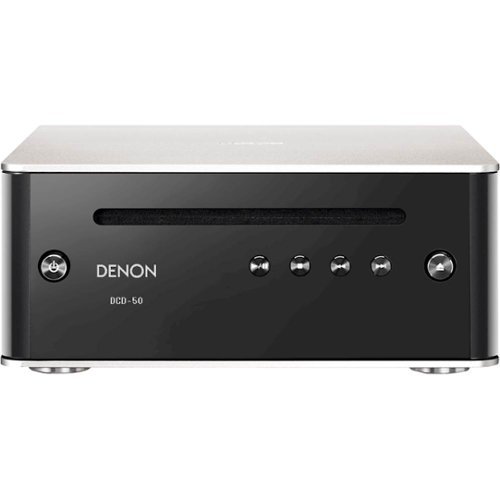 Denon - Design Series CD Player - Premium Silver-Front_Standard 