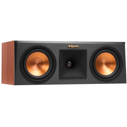 Klipsch - Reference Premiere Dual 5-1/4" 500-Watt Passive 2-Way Center-Channel Speaker - Cherry-Front_Standard 