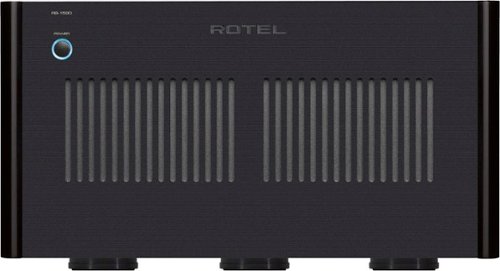 Rotel - 700W 2.0-Ch. Power Amplifier - Black