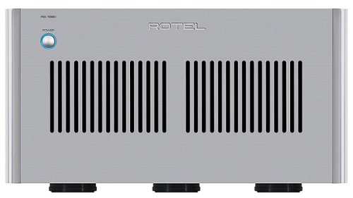 Rotel - 700W 2.0-Ch. Power Amplifier - Silver