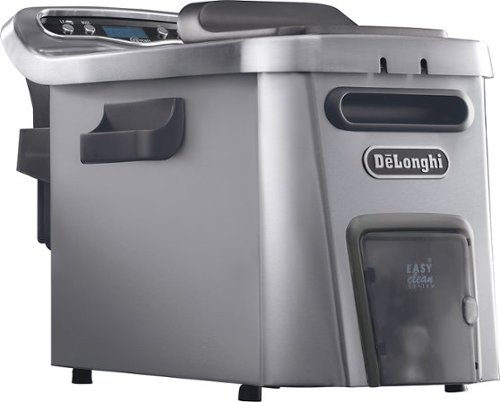 De'Longhi - Livenza 4.8-Quart Deep Fryer - Silver-Front_Standard 
