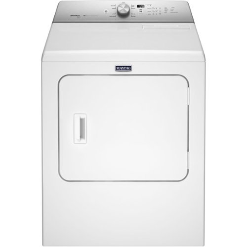 Maytag - 7.0 Cu. Ft. 9-Cycle Gas Dryer with Steam-Front_Standard 
