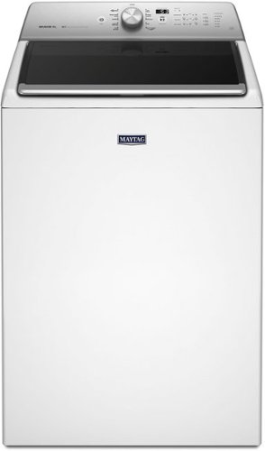 Maytag - 5.3 Cu. Ft. High Efficiency Top Load Washer with Deep Clean Option - White