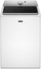 Maytag - 5.3 Cu. Ft. High Efficiency Top Load Washer with Deep Clean Option - White-Front_Standard