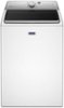 Maytag - 5.3 Cu. Ft. High Efficiency Top Load Washer with Deep Clean Option - White-Front_Standard 