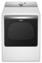 Maytag - 8.8 Cu. Ft. Gas Dryer with Advanced Moisture Sensing - White-Front_Standard