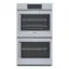 Front. Bosch - Benchmark Series 29.8" Built-In Electric Convection Double Wall Oven - Stainless steel.