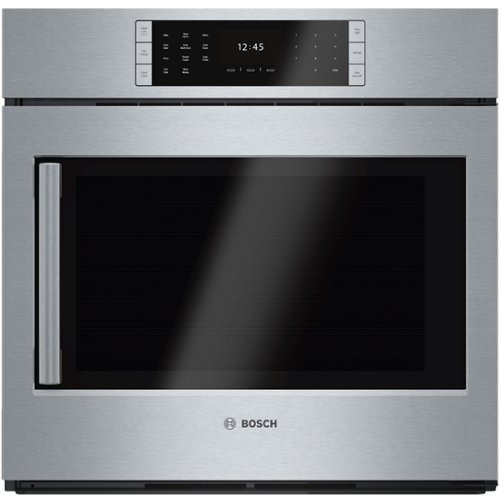 Bosch - Benchmark Series 29.8" Built-In Single Electric Convection Wall Oven - Stainless steel