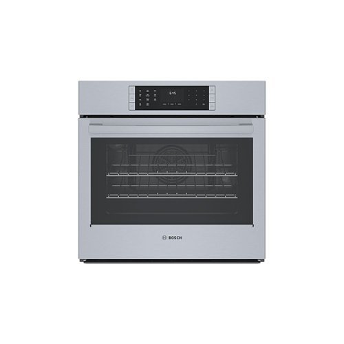 Bosch - Benchmark Series 29.8" Built-In Single Electric Convection Wall Oven - Stainless steel