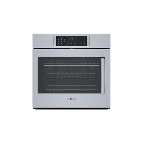Bosch - Benchmark Series 29.7" Built-In Single Electric Convection Wall Oven - Stainless steel
