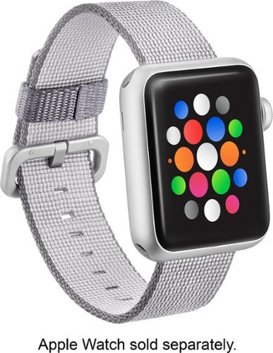  Modal™ - Woven Nylon Band Watch Strap for Apple Watch 38mm - Gray