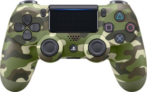 Image of DualShock 4 Wireless Controller for Sony PlayStation 4 - Green Camouflage