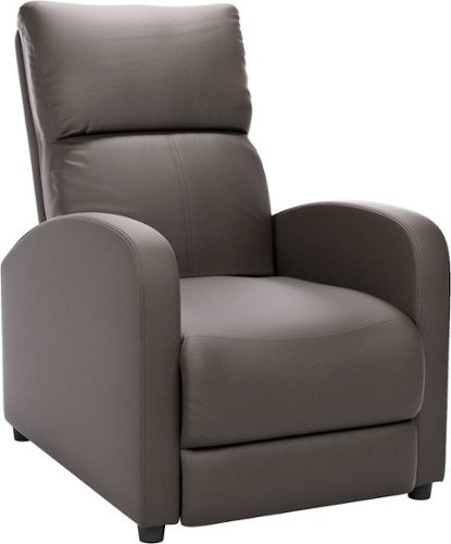 CorLiving - Moor Recliner - Brownish Gray-Angle_Standard 