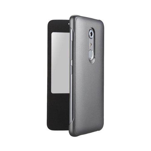 Case for ZTE Axon 7 - Quartz gray-Front_Standard 