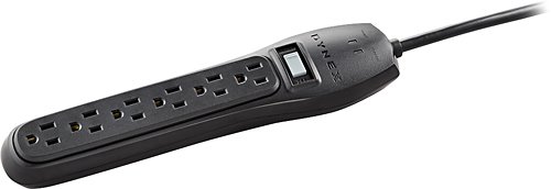  Dynex™ - 6-Outlet Surge Protector - Multi
