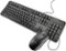 Insignia™ - USB Keyboard and Optical Mouse - Black-Front_Standard