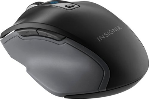 Insignia™ Bluetooth Optical Standard Mouse - Wireless - Black GLOBAL SHIPPING