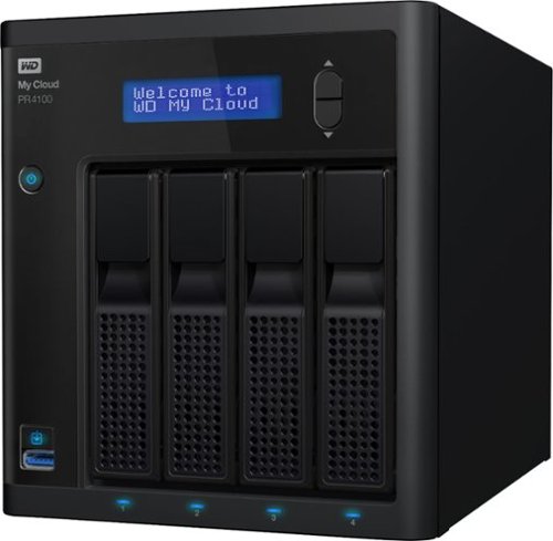 WD My Cloud Pro PR4100 4-Bay 0TB External Network Attached Storage (NAS) - Black SHOP ONLINE