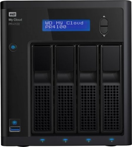 WD My Cloud Pro PR4100 4-Bay 0TB External Network Attached Storage (NAS) - Black BUY ONLINE